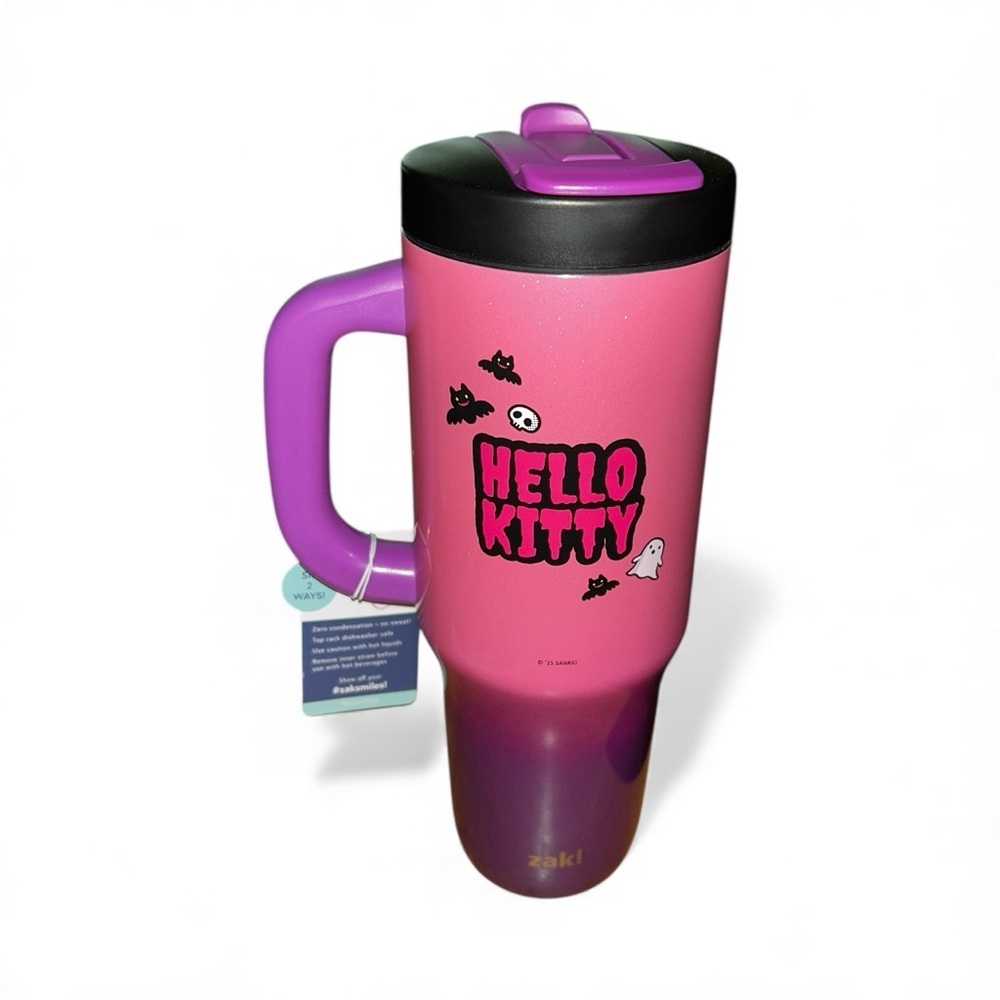 Hello Kitty Pink and Purple Water Bottle Zak Designs - Picture 3 of 4